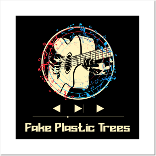 Fake Plastic Trees on Guitar Posters and Art